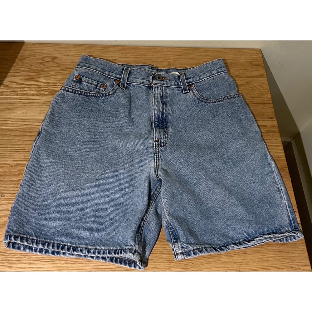 Levi's Light Blue Denim Jean Shorts
